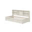 Bed Frame With Side Bookshelves, Two Drawers, And Built-In USB Port