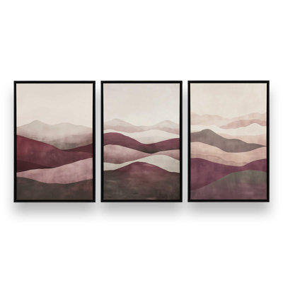 Garnet Whisper Set of 3