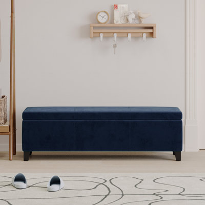 Repose-pieds avec rangement, pour le salon