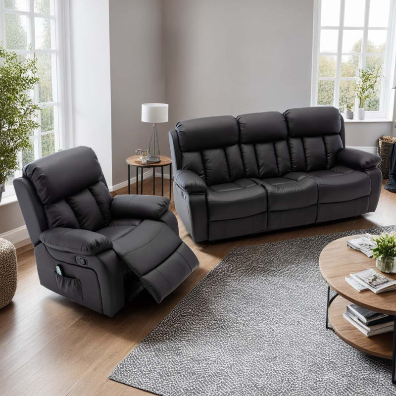 Living Room Set, Black