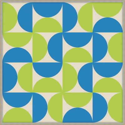 Vibrant Semicircle 6 Print