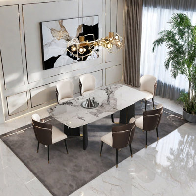 Sintered stone charming dining table