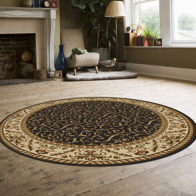 Oriental Indoor Rug, Round 8'