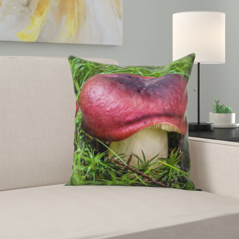 Coussin champignon champignon