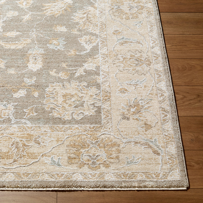 Rachel Zoe x Livabliss The Vintage Edit Machine Woven Area Rug, Rectangle 6'7" x 9'6", Gray