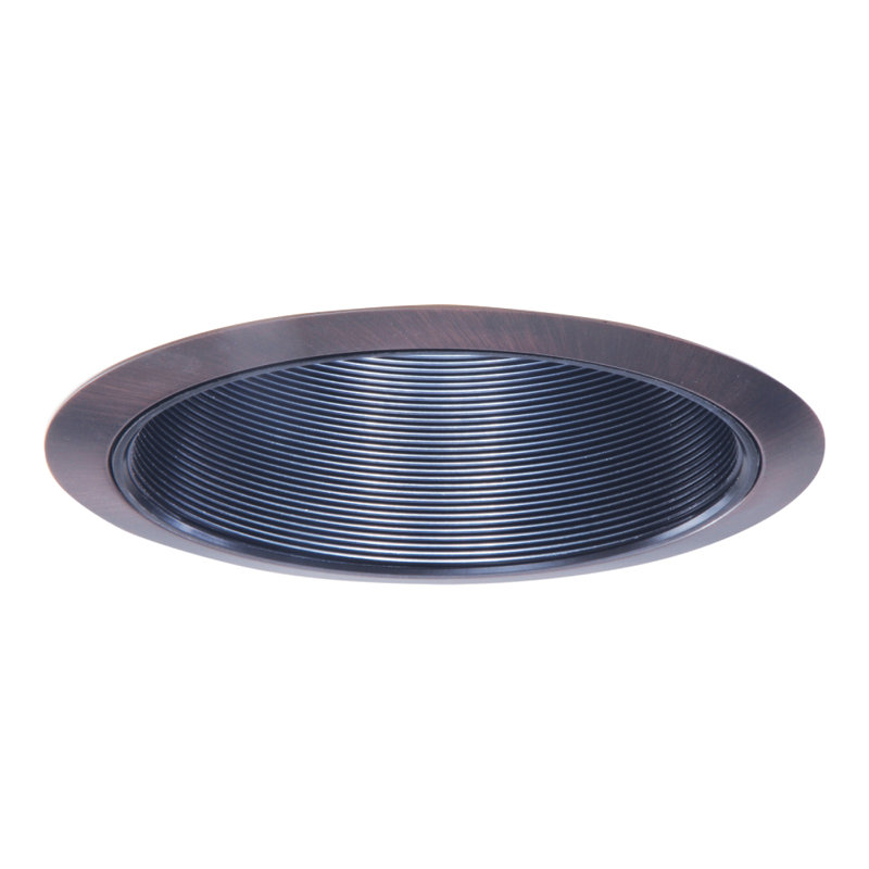 6'' Tuscan Bronze Baffle Recessed Trim