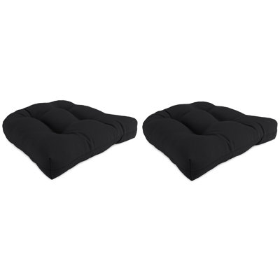 Contoured Outdoor Wicker Seat Cushion