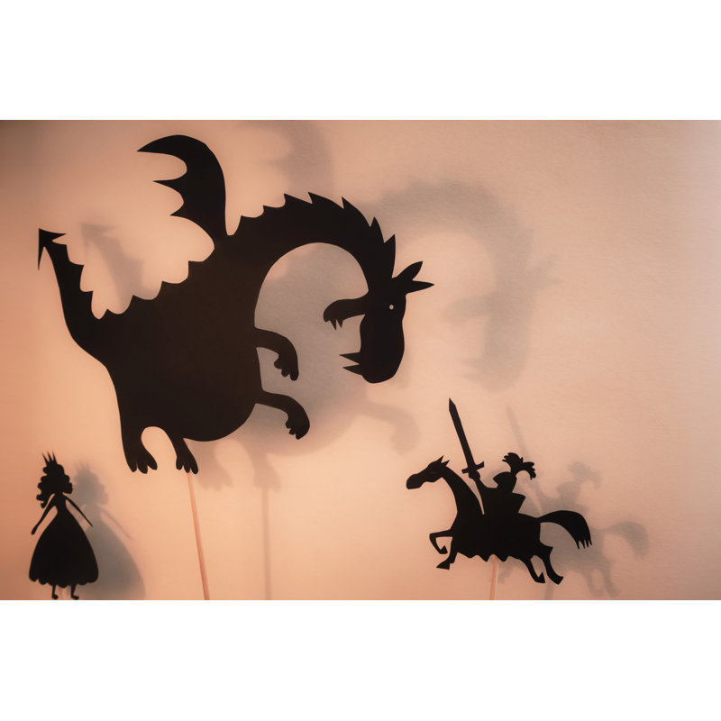 «Shadow Puppets Show», impression sur toile tendue, H 20 po x l 30 po