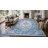 Soft Washable Distressed Vintage Floral Oriental Area Rug in Jewel Tone -1121614883-1110393039