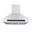 PROLINE 54-Inch Professional Island Range Hood, Ducted, 1200 CFM, Stainless Steel, LED Lights, LCD Touch Control, ULTRA-QUIET Blower Motor, 4 Speed, 3-Year Warranty