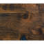 Table de chevet à 2 tiroirs avec table de chevet en bois d'hévéa massif, finition brunie, rustique classique