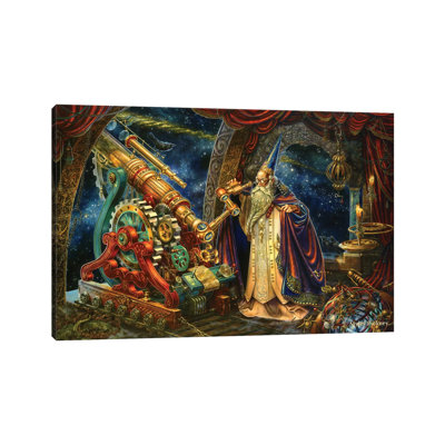 The Astronomer by Myles Pinkney - Wrapped Canvas Print