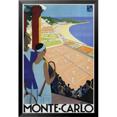 «Monte Carlo», impression encadrée