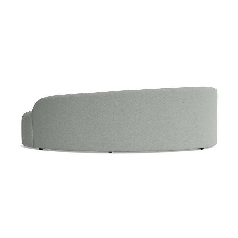 Sofia Left Arm Sofa, Performance Boucle - Mineral Green