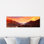 « panoramique waterton lacs national park, alberta, canada », reproduction de photo sur toile