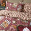 Wild Card Cotton Blend Animal Print Duvet Cover Set-137446906