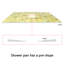 Ensemble de bac de douche 48 po x 48 po Uni-green - Comprend drain de douche et bac à carrelage-126255055
