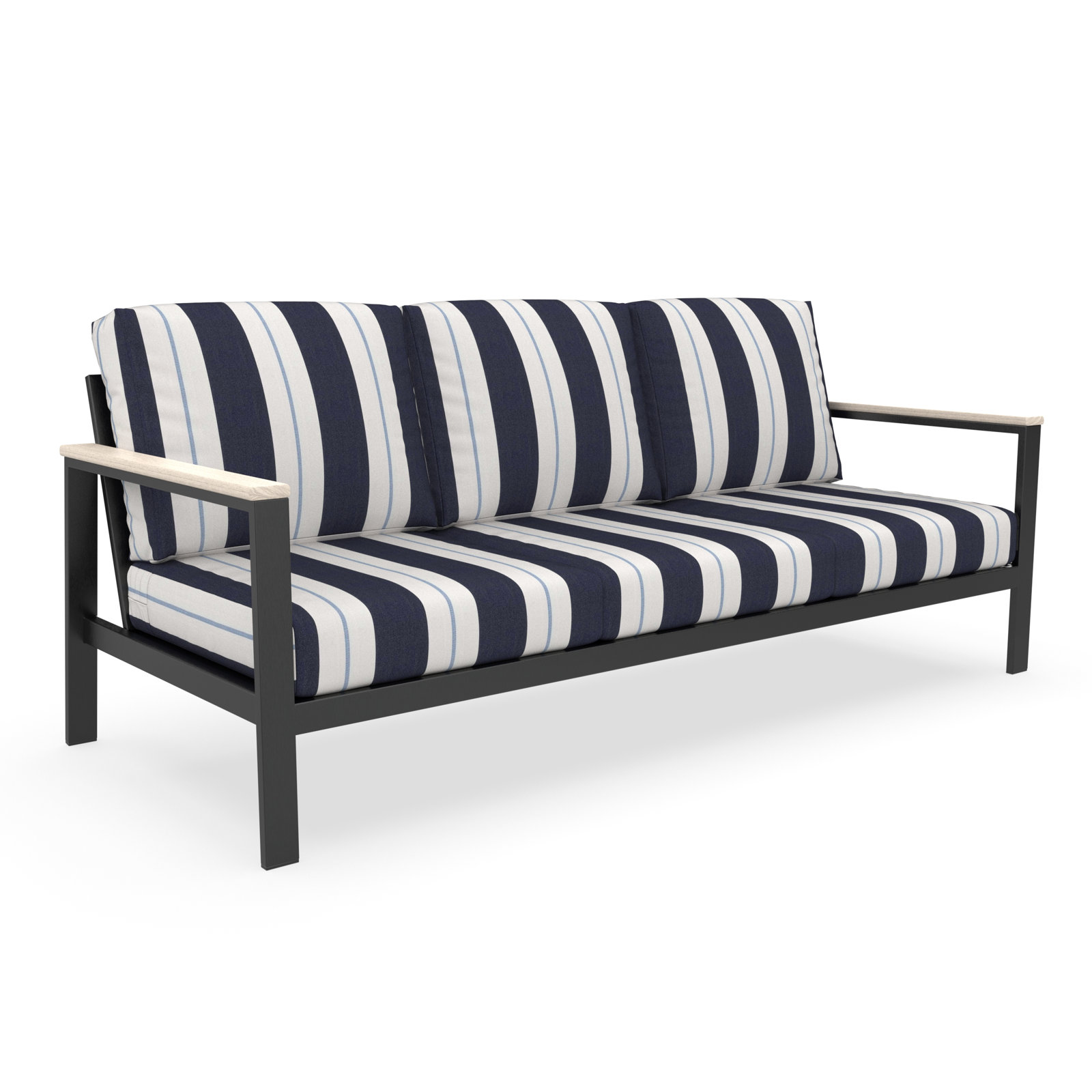 Townsend 80" Sunbrella® Patio Sofa, Sunbrella® Relate Harbor, Yes, Seashell