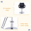 Fauteuil de coiffeur hydraulique facile à assembler-1530609061-1530609062