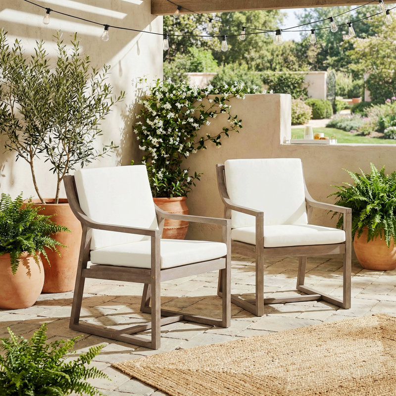 Chaise d'extérieur pour patio, cour arrière, jardin