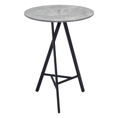 Round Metal Base Dining Table