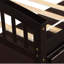 Lit plateforme avec rangement Coverson, lit en bois massif avec 6 tiroirs-544457432