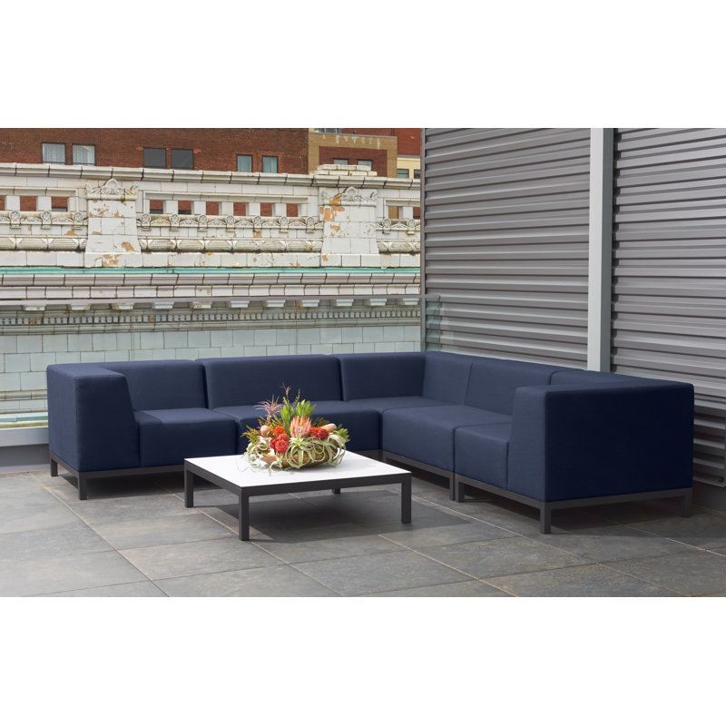 Koral Outdoor Square Coffee Table