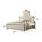 King Size Upholstered Bed with LED Light