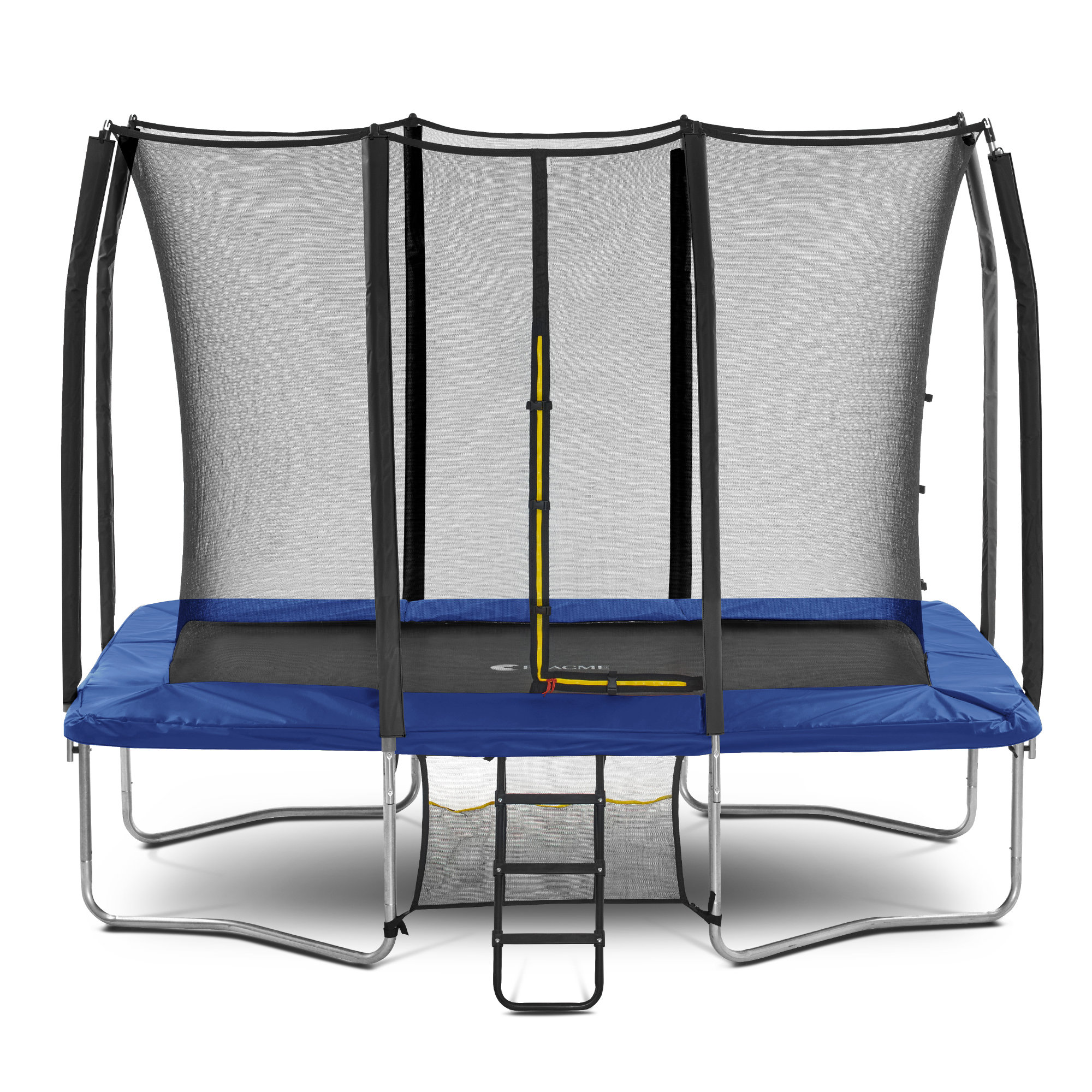 Exacme 10' Rectangle Backyard Trampoline with Safety Enclosure ...