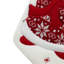 Chaussette de Noël 15,75 po rouge et blanche Welcome