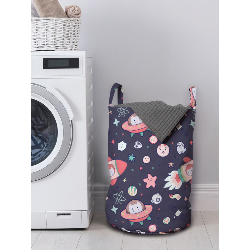 Fabric Laundry Bag with Handles
