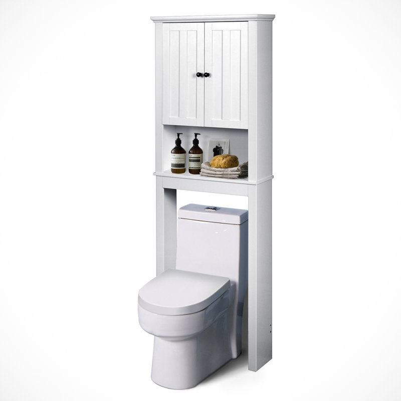 Rangement autoportant au-dessus de la toilette Plympton