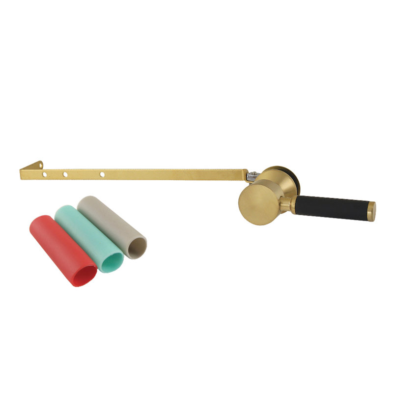Kingston Brass KTDKLD Kaiser Universal Front Or Side Mount Toilet Tank Lever, Laiton brossé