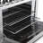 Forno Commerciale 36 Inch Stainless Steel Gas Range, 6 Burners, 180,000 BTU Total