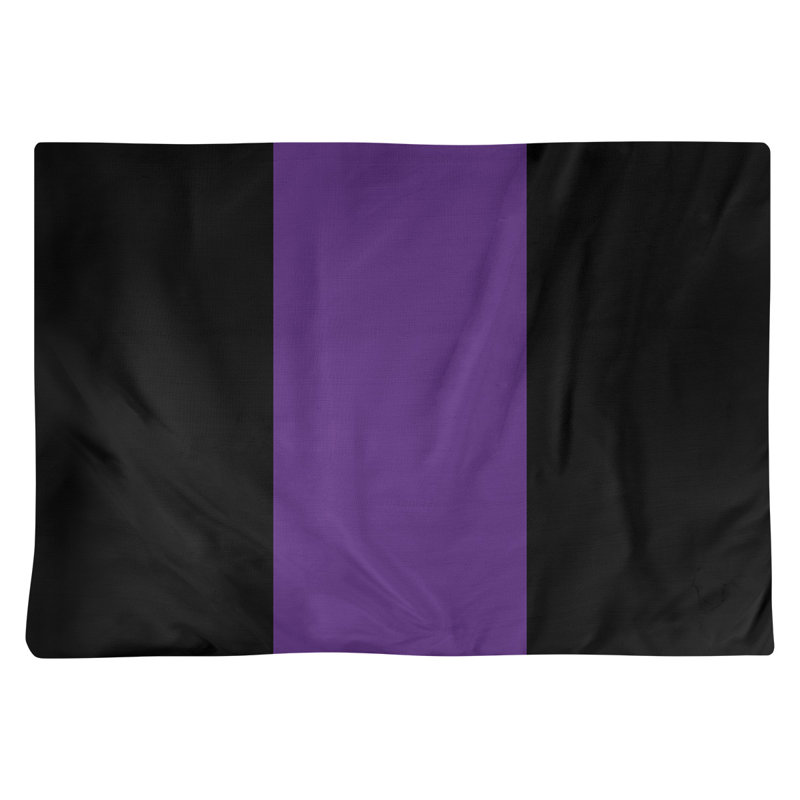 Récapitulatif 18" basket Sacramento, Noir / mauve / noir, Sergé de coton