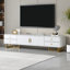 Meuble télé en bois avec 4 tiroirs-504610609