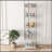 Stylish Tempered Glass Display Cabinet with LED Lights and Sturdy Construction-1563161007