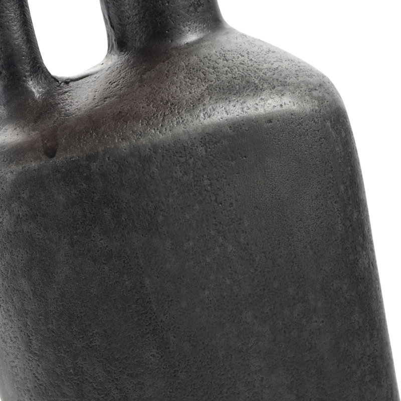 Miller Handmade Aluminum Table Vase, Gray