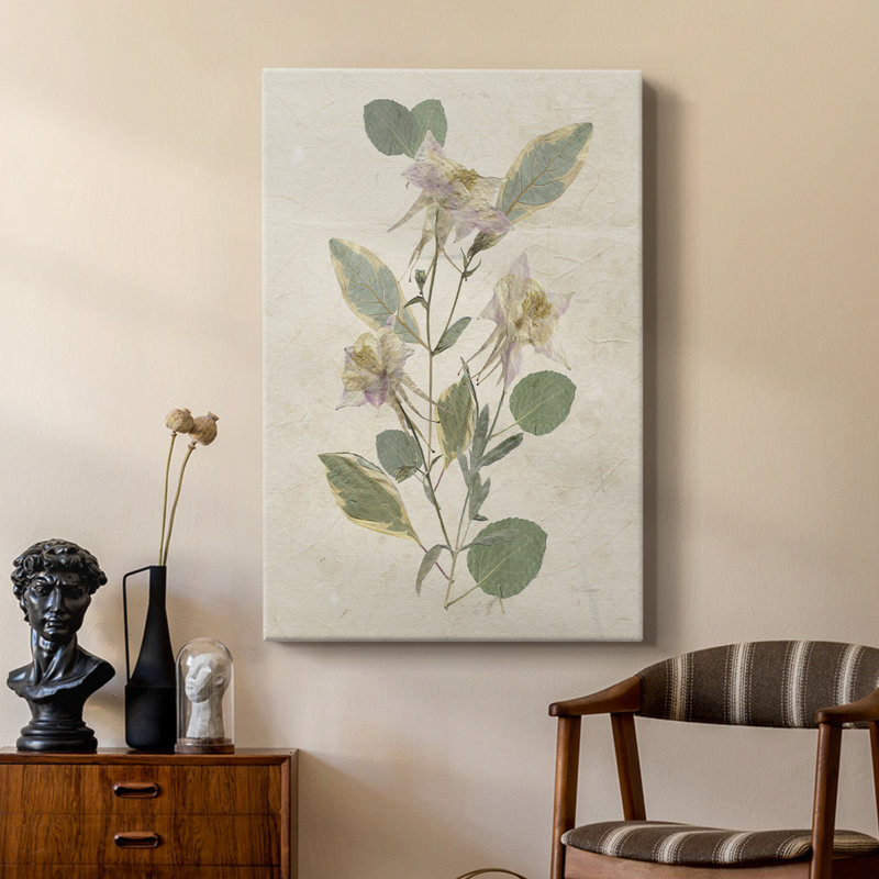 Pressed Arrangement III - Gallery Cavas, H 18 po x l 12 po