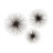 3-Piece 3D Starburst Abstract Metal Wall Decor -1317900662