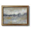«Cool Grey Horizon II», peinture sur toile encadrée