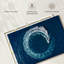 Mehar, boucle de bateau en mer-107688786