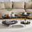 2-Piece Round Coffee Table Set