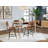 Elegant Design - Tehilah 5-Piece Counter Dining Set Sheesham And Camel