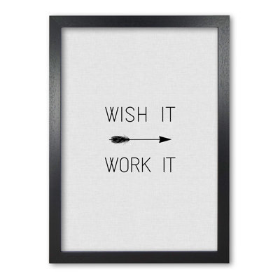 Wish It Work It - Print
