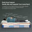 Matelas hybride à ressorts ensachés en mousse viscoélastique respirante-1971587823