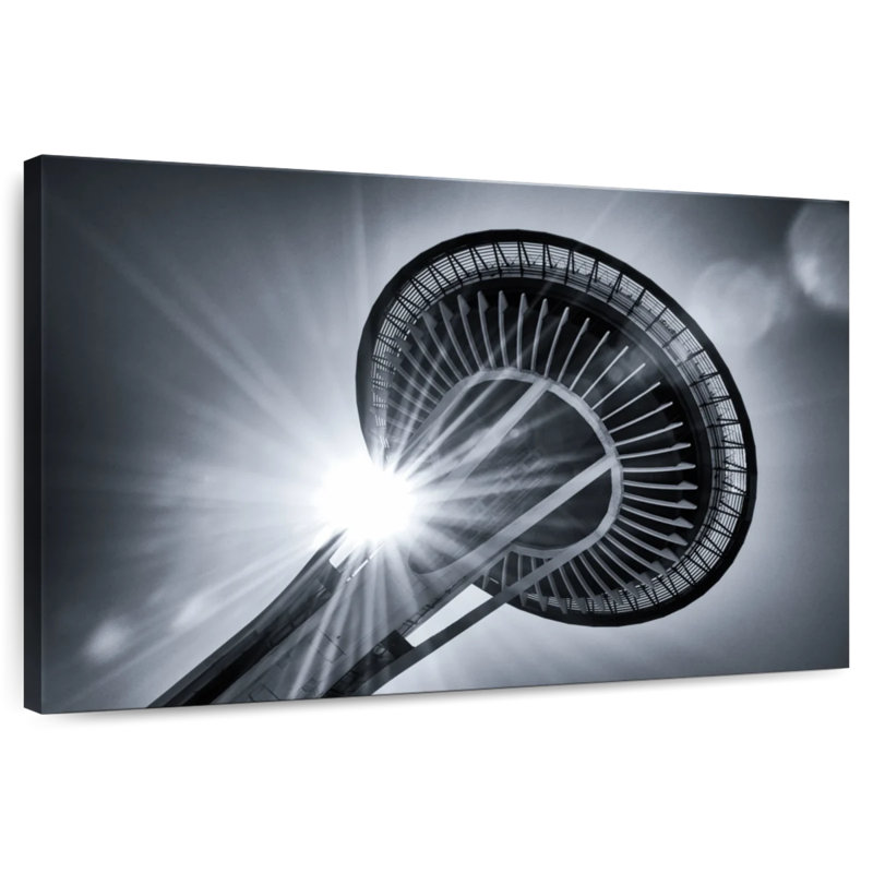 Lilie Space Needle Sunburst, H 8 po x l 12 po