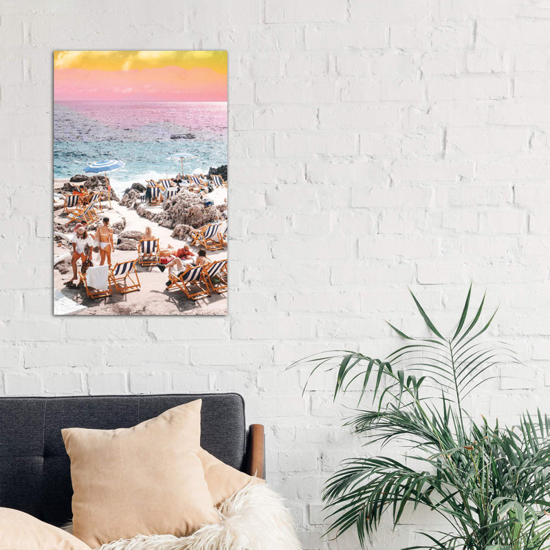 Beach Day II - Wrapped Canvas Print, 101.6 cm H x 66.04 cm W x 3.175 cm D