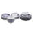 Nikiesha 24 Piece Porcelain China Dinnerware Set - Service for 6