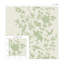 Floral Grass Cloth Wallpaper Roll-1877397313